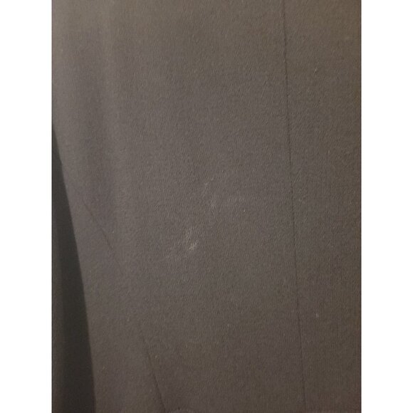 Lafayette 148 New York Virgin Wool Black Jacket Full Zip 3/4 Bell Sleeve Wmn 14 - Picture 9 of 11